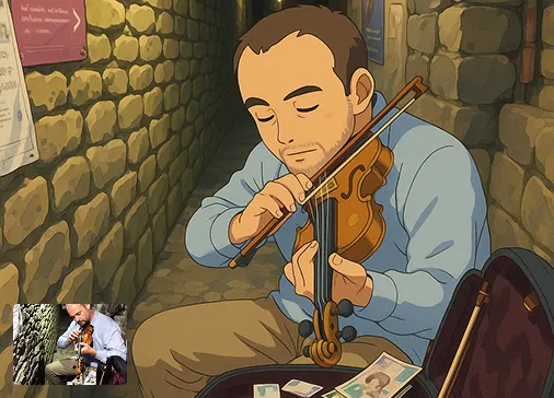 Image/Texte en Art Style Ghibli
