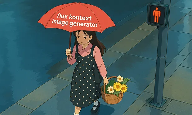 Verwandeln Sie dieses Bild in den Stil eines Ghibli-Animes